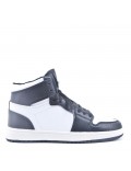 Women's faux leather sneaker