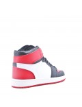 Women's faux leather sneaker