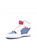 Women's faux leather sneaker