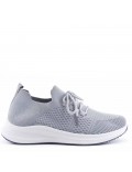 Men's textile lace-up basket