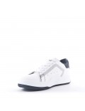 Women's faux leather sneaker