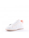 Women's faux leather sneaker