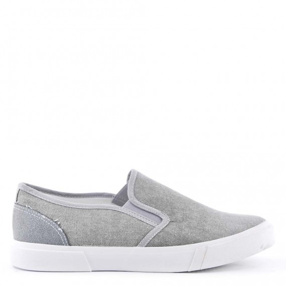 Basket homme sans lacets en textile