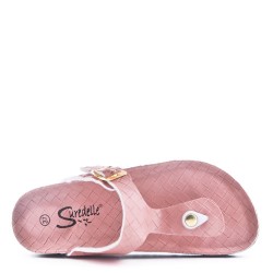 Women's flat flip flops