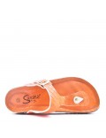 Women's flat flip flops