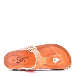 Women's flat flip flops