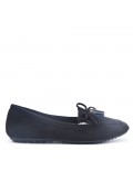 Women's mocassin in faux suede 