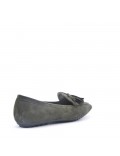 Women's mocassin in faux suede 