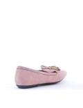 Women's mocassin in faux suede 