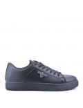 Faux leather sneakers for men