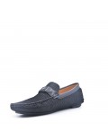 Men's textile moccasin