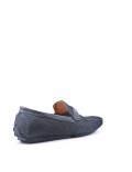 Men's textile moccasin