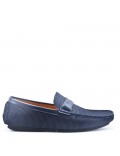 Men's textile moccasin