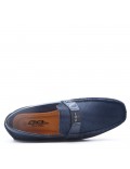 Men's textile moccasin