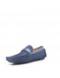 Men's textile moccasin