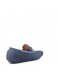 Men's textile moccasin