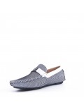 Men's textile moccasin