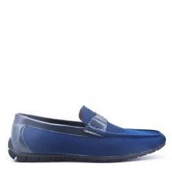 Mocassin homme en textile