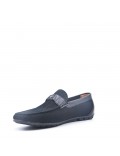 Men's textile moccasin