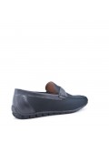 Men's textile moccasin