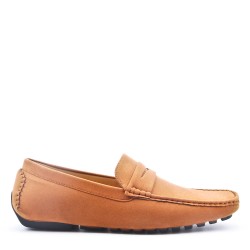 Mocassin en simili daim pour homme