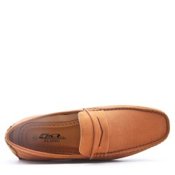 Mocassin en simili daim pour homme