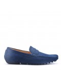 Mocassin en simili daim pour homme