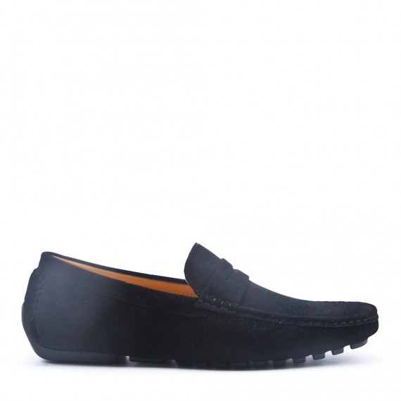 Mocassin en simili daim pour homme