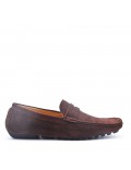 Men's faux suede moccasin