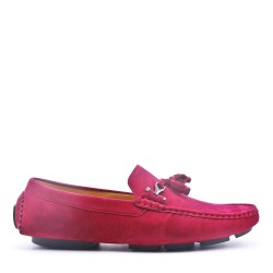 Mocassin en simili daim pour homme