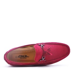 Mocassin en simili daim pour homme