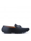 Men's faux suede moccasin