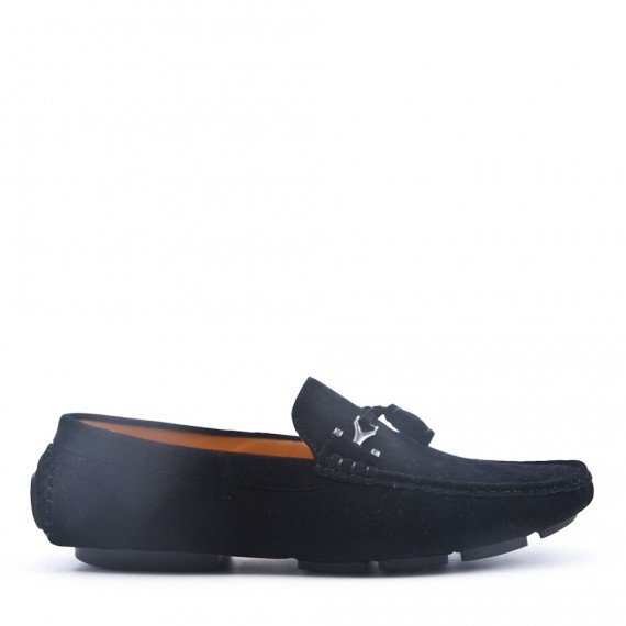 Men's faux suede moccasin