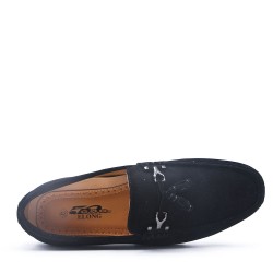 Mocassin en simili daim pour homme