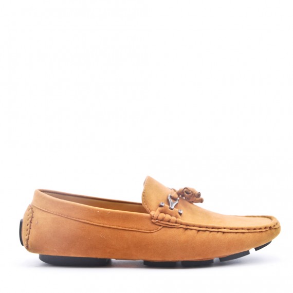 Mocassin en simili daim pour homme