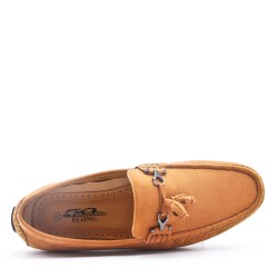 Mocassin en simili daim pour homme