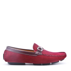 Men's faux suede moccasin 