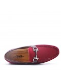 Men's faux suede moccasin