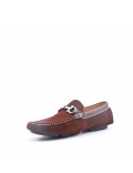 Mocassin en simili daim pour homme