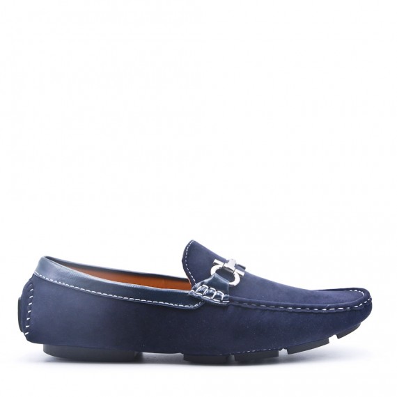 Mocassin en simili daim pour homme