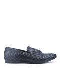 Mocassin homme en textile