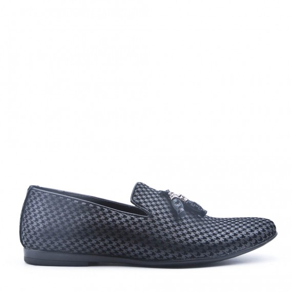 Mocassin homme en textile