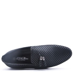 Mocassin homme en textile