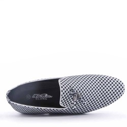 Mocassin homme en textile