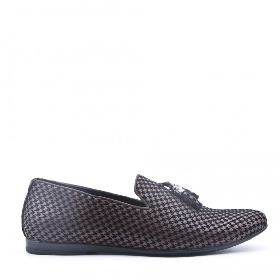 Mocassin homme en textile