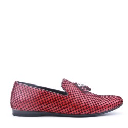 Mocassin homme en textile