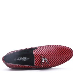 Mocassin homme en textile