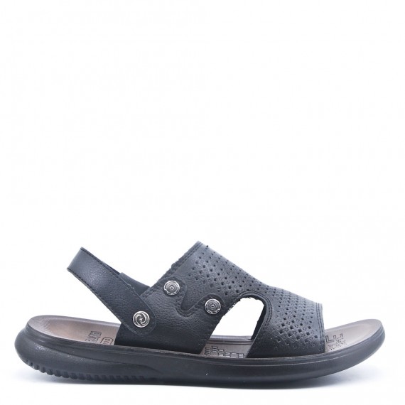 Sandale homme en simili cuir