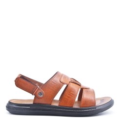 Sandale homme en simili cuir