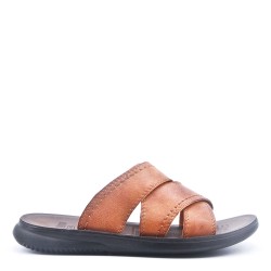 Sandale homme en simili cuir